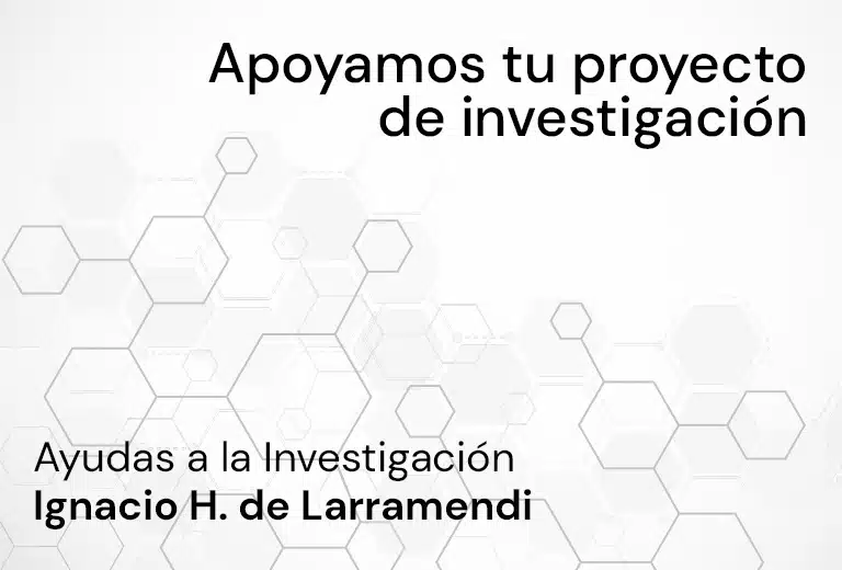 Ayudas a la investigación Ignacio H. de Larramendi Infórmate sobre nuestras ayudas a la investigación