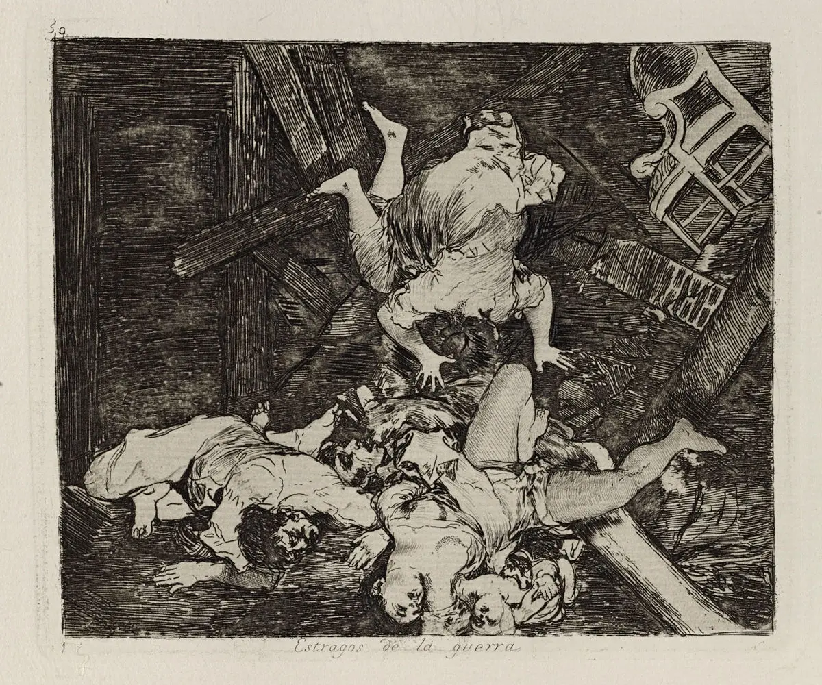 Estragos de la guerra