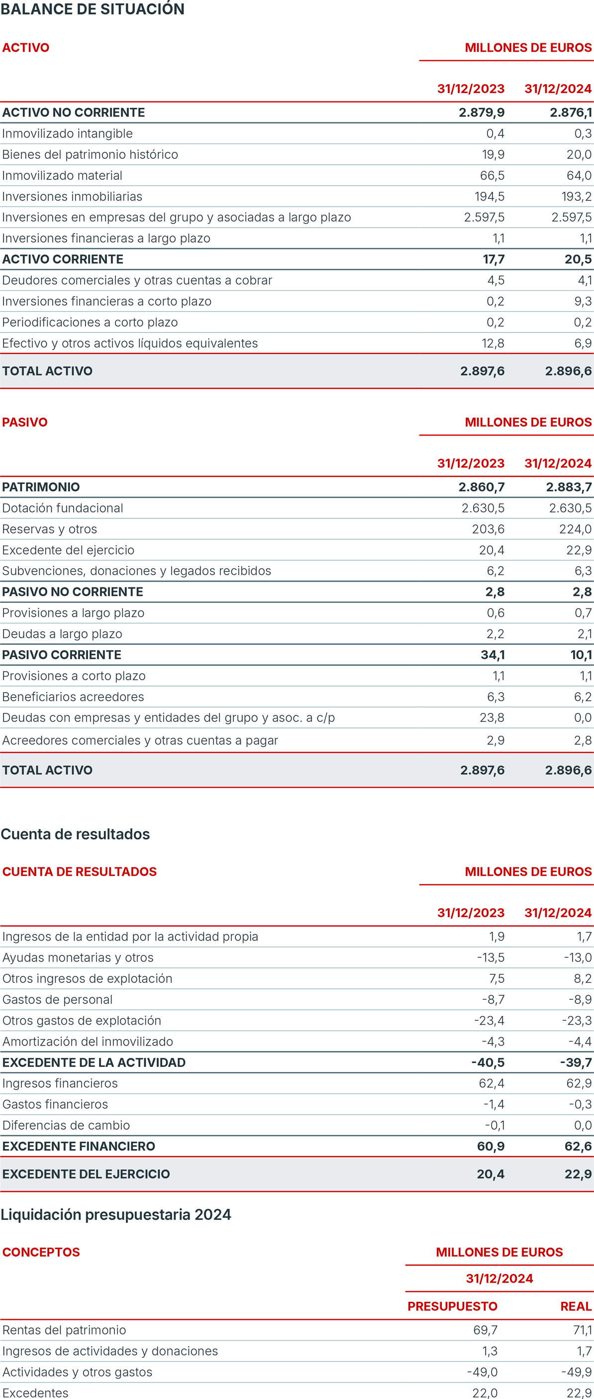 balance-situacion-1194 Balance económico de Fundación MAPFRE